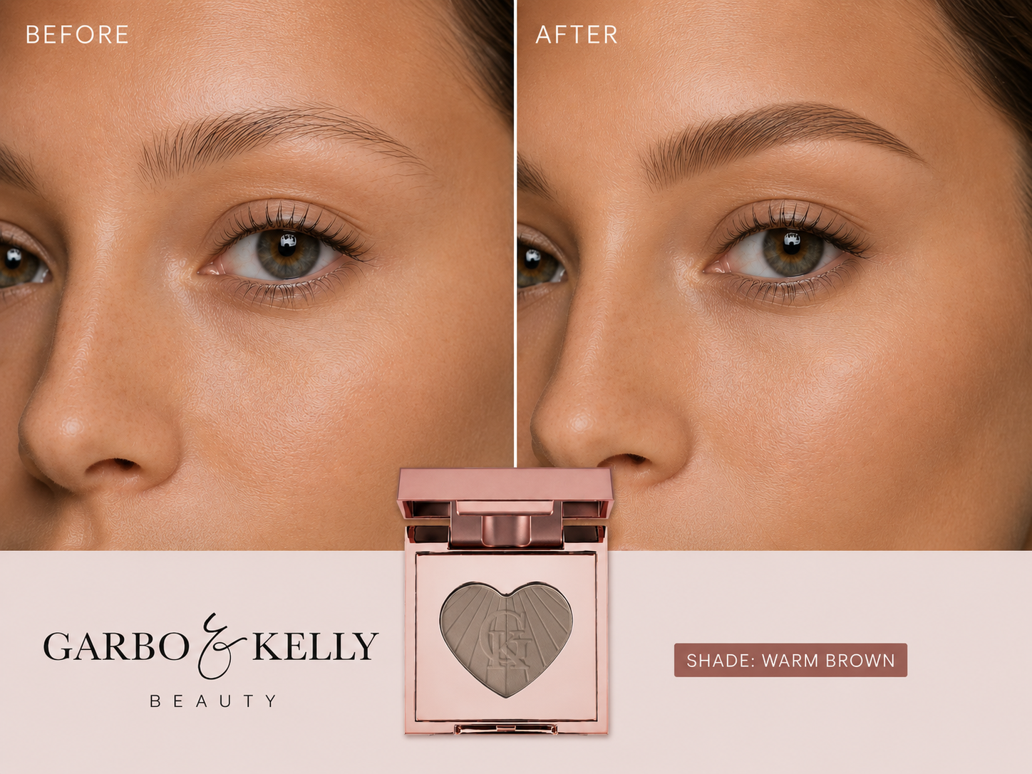 Garbo & Kelly Talc-Free Dual Brow Powder