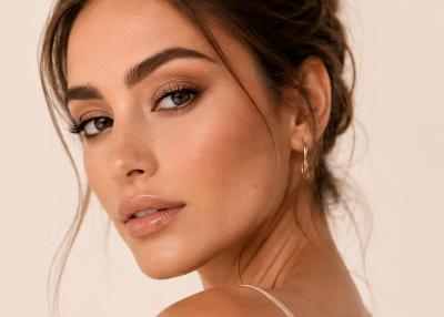 Garbo & Kelly's brow collection feature model