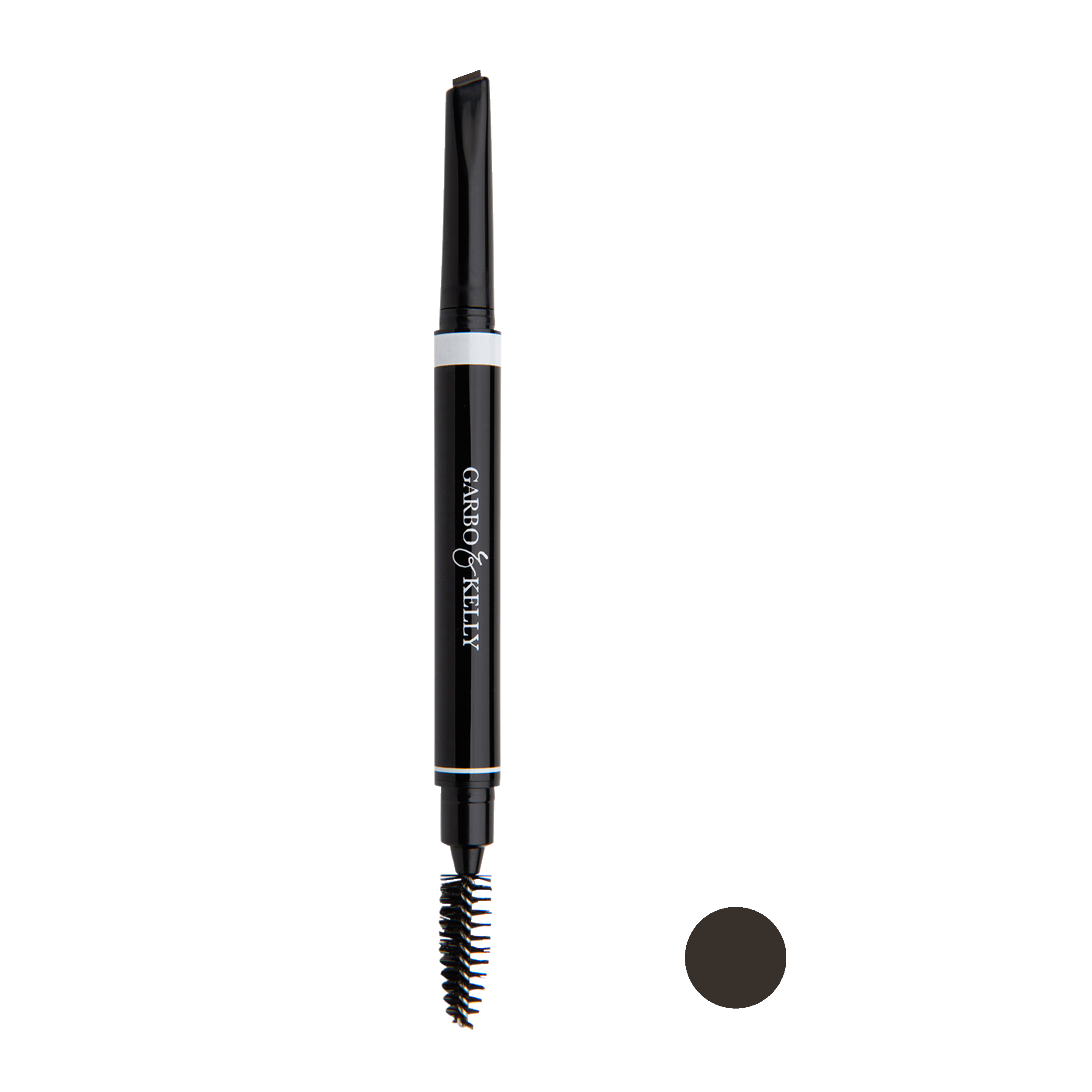 Garbo and Kelly Brows On Point Pencil brow pencil with precise tip for defining and shaping eyebrows.