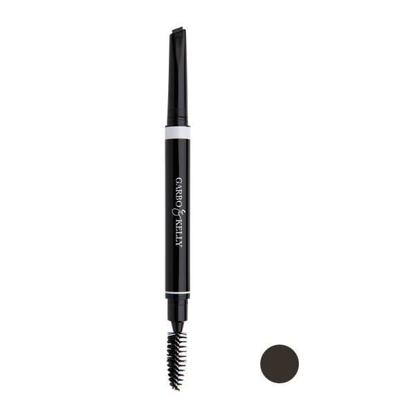 Garbo and Kelly Brows On Point Pencil brow pencil with precise tip for defining and shaping eyebrows.