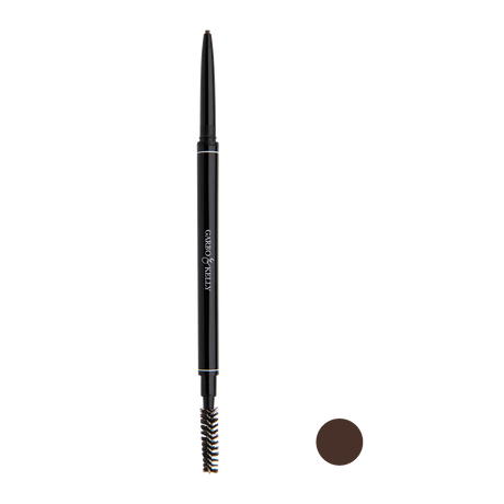 Garbo and Kelly Brow Perfection Pencil with a sleek design, showing the pencil tip and packaging for natural brow shaping.